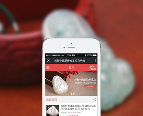 美麗中國-微信拍賣平臺